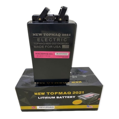 BATERÍA DE LITHIUM TOPMAQ PARA BICIPOWER BUCATTI 48V20AH