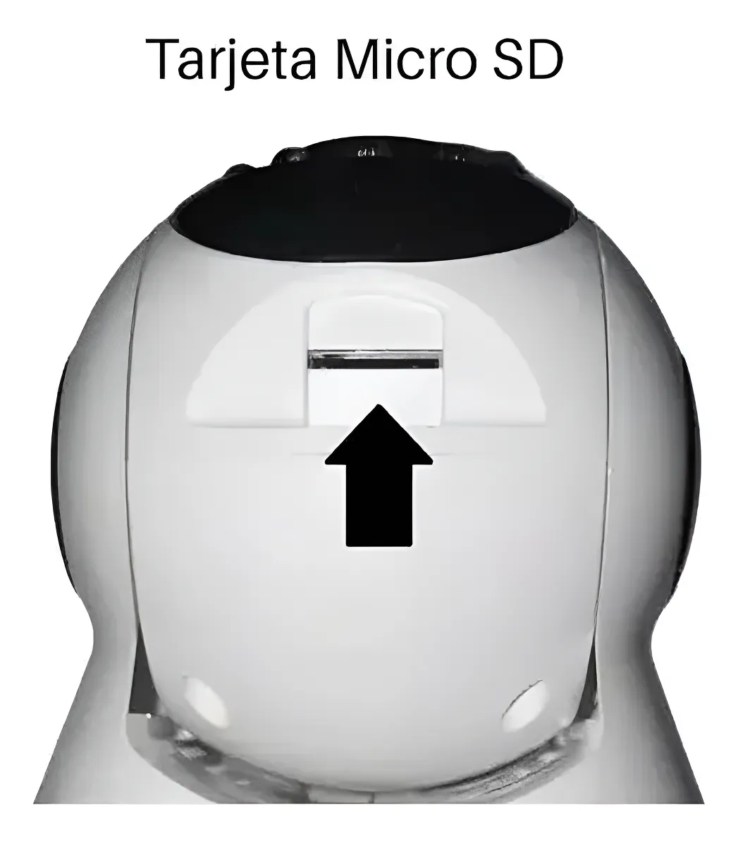 Camara De Vigilancia Wifi de 3 Antenas Jortan tarjeta migro SD