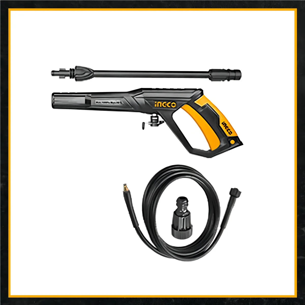 Hidrolavadora Ingco 1400W 1900 Psi accessorios