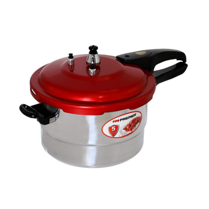 olla de presion Premier roja de 5 litros