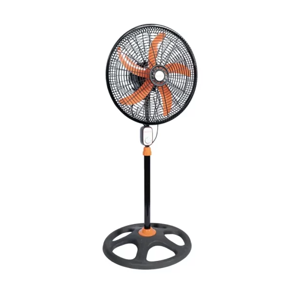 Abanico ventilador Milexus De Pedestal 18″ aspas naranja
